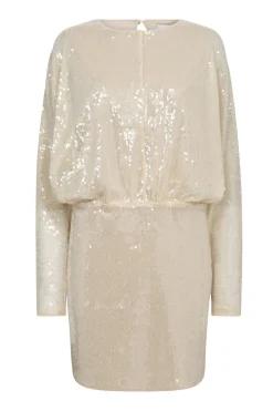 SerafinCC Sequin Dress 127Champagne 36541