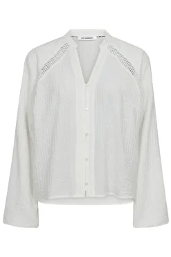 ShinaCC Lace VShirt 11Off white 35923