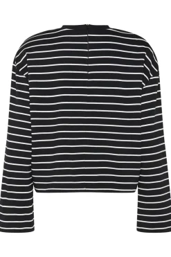 SibaGZ stripe top Black white stripe 10909341