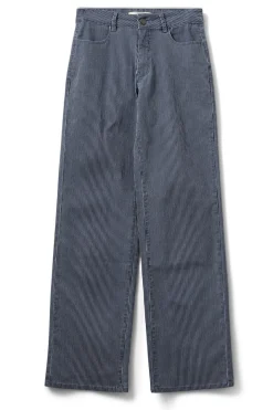 SIENNASW TROUSER 5112 Navy Striped SNOS675