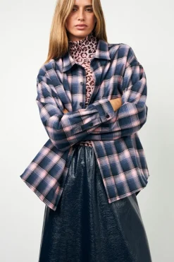 SigneLL Overshirt LS 84 Light Pink 255186012