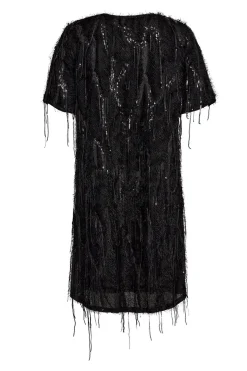 SillaCC Sequin Dress 96Black 36576