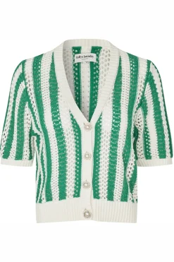 SivaLL Knit Cardigan SS 40 Green 261505005