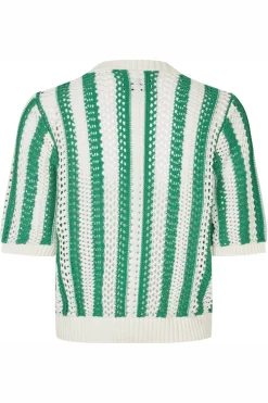 SivaLL Knit Cardigan SS 40 Green 261505005