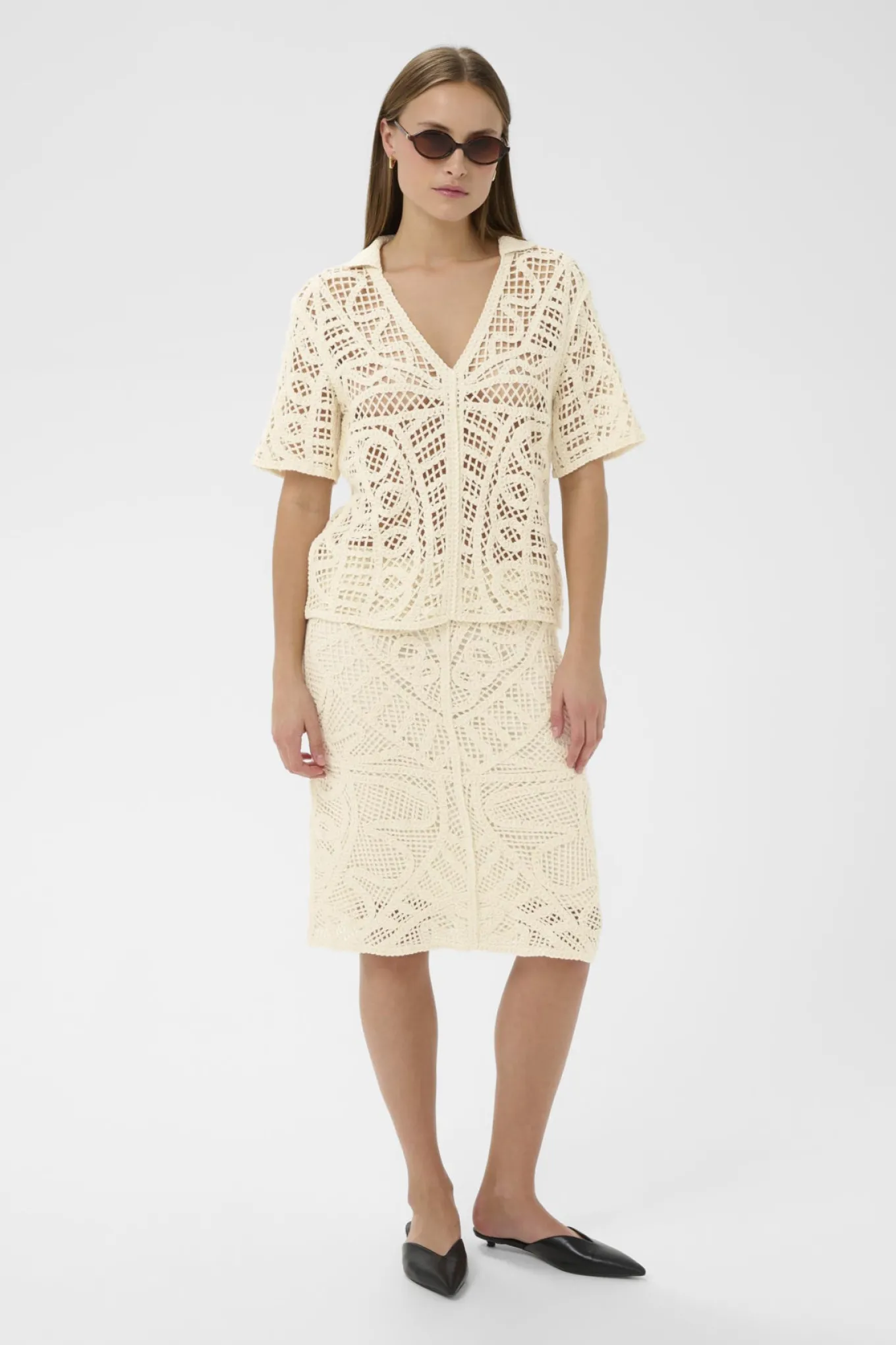 SLAnamy Polo Blouse Turtledove 125202 30409127