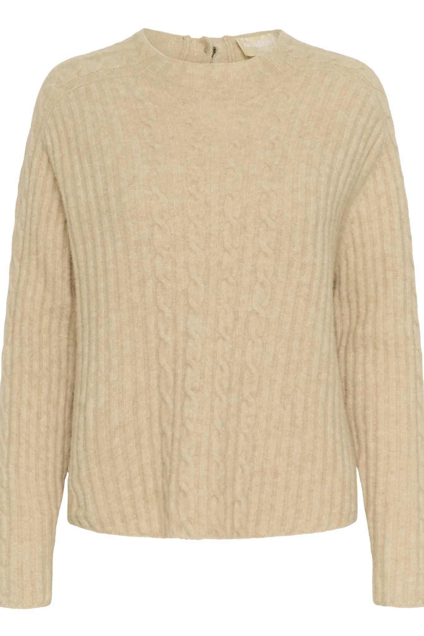 SLAnina Cable Pullover Parchment Melange 1309081 30408866