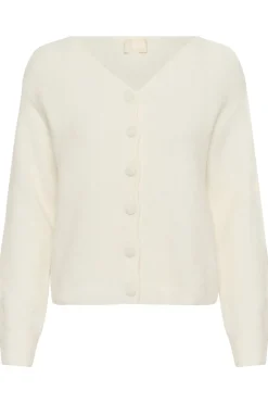 SLAnina VNeck Cardigan Broken White 111001 30408986