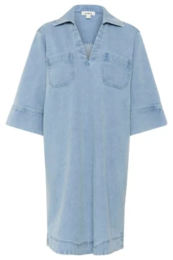 SLAnnabeth Casual Dress SS Light Blue Denim 30408357