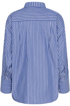SLCalken Shirt LS Nouvean Navy Stripe 304530 30408906