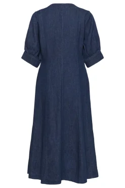 SLChaman Daria Dress Dark Blue Denim 301728 30408962