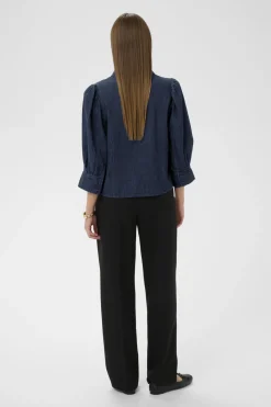 SLChaman Hella Shirt Dark Blue Denim 301728 30409038