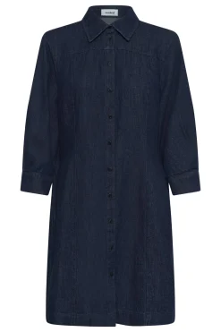 SLChaman Short Dress Dark Blue Denim 301728 30409131