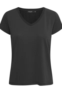 SLColumbine Vneck SS Black 30404284