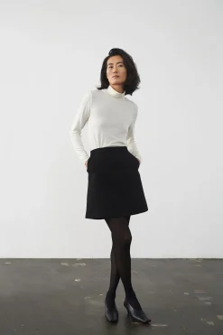 SLCorinne Aline Skirt Black 30407280