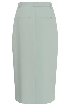 SLCorinne Long Pencil Skirt Silver Blue 30408085