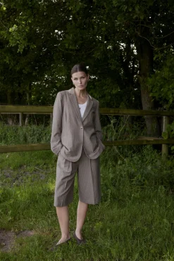 SLGinevra Blazer Cappucino Pin Stripe 304684 30408972