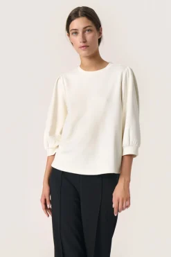 SLIeste Sweatshirt 3/4 Whisper White 30408079