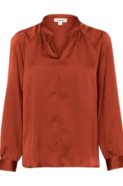 SLIoana Blouse LS Russet Brown 30407197