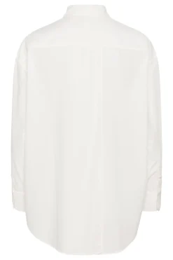SLJani Poplin Shirt LS Broken White 30408178