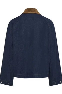 SLJannine Jacket Dark Blue Denim 301728 30409017