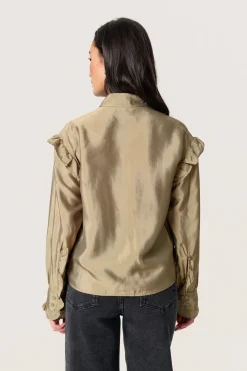 SLKarolina Shirt LS Covert Green 30407948