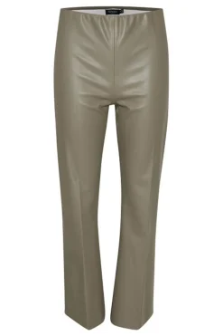 SLKaylee PU Kickflare Pants Brindle 30404598