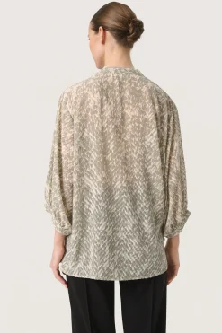 SLOsaka Amily Blouse Shadow Drop Print 30407538