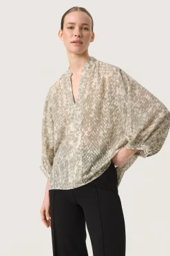 SLOsaka Amily Blouse Shadow Drop Print 30407538