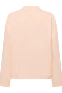 SLRolanda VNeck Sweatshirt Pearl Blush 121207 30409045