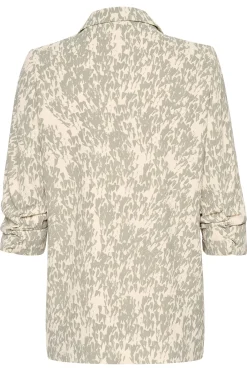 SLShirley Printed Blazer Shadow Drop Print 30405041