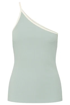 SLSimone Strap Top Silver Blue 30407321