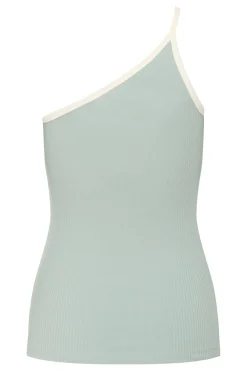 SLSimone Strap Top Silver Blue 30407321