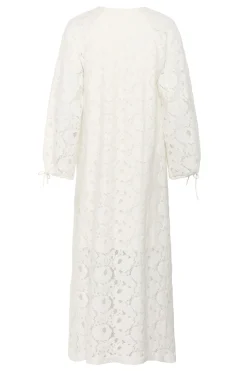 SLTaya Maxi Dress LS Broken White 30408672