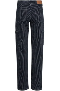 SNOS515 BUKSER Dark Blue Stripe SNOS515