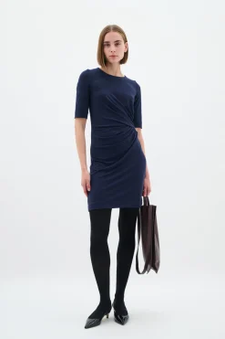 SolanaIW Dress Stormy Navy 193812 30110136