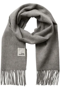 SOPHIESW SCARF 8014 Light grey melange SNOS919