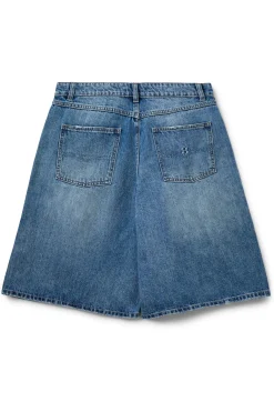 STOKESW OVERSIZED SHORTS 9106 Denim Blue SNOS727