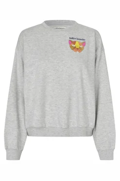 SydneyLL Cat Sweatshirt LS 13 Light Grey Melange 261931071