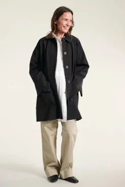 Tanoshi oversize jakke Black 26124655625