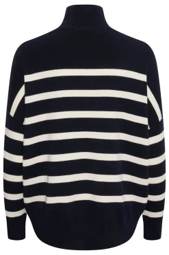 TenleyIW Turtleneck Pullover Blue / White 30106490