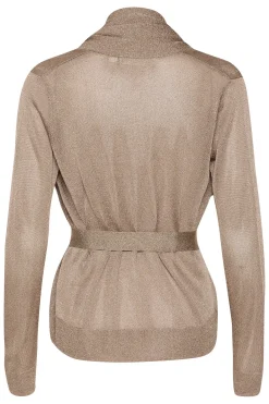 ThaniIW Short Cardigan Gold 30110084