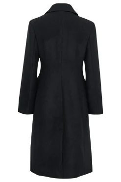 ThoraIW Lapel Coat R Marine Blue 30110808