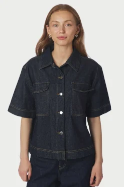 Tiki Denim Shirt DARK BLUE 164303