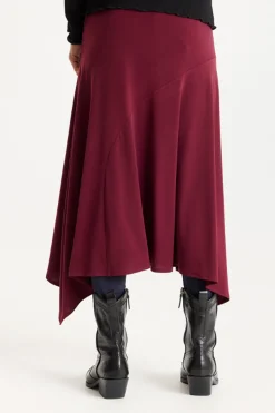 Tina skirt Burgundy 16898