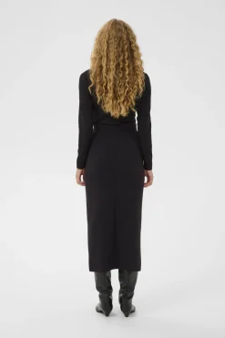 TRIIW VINCENTIW KNOT SKIRT Black 194008 30112205