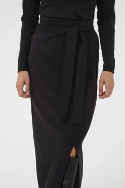 TRIIW VINCENTIW KNOT SKIRT Black 194008 30112205