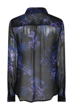 TrilobaBBCori Shirt Purple Flower BBW4759