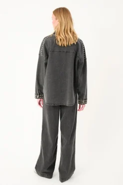 VeidaLL shirt LS 18 Washed Black 254541038