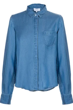 VILJE Shirt 280 Washed Blue 2430190141