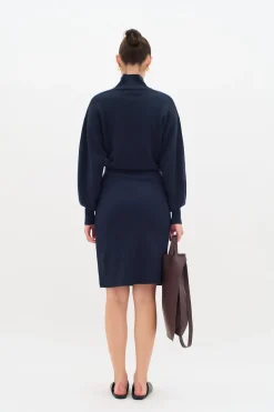 WanettaIW Ilze Dress Marine Blue 30105368